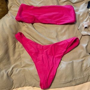 Hot Pink bikini size S/M